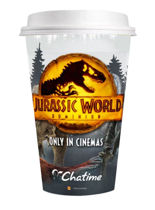 Jurassic world fully printed cup