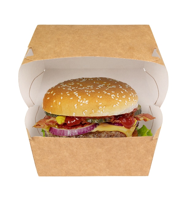 Food Trays & Kraft Burger Boxes