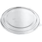 Clear plastic round lid