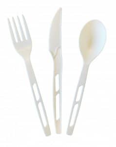 Compostable cutlery