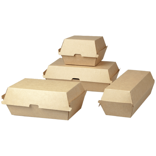 Corrugated Burger Boxes All Sizes