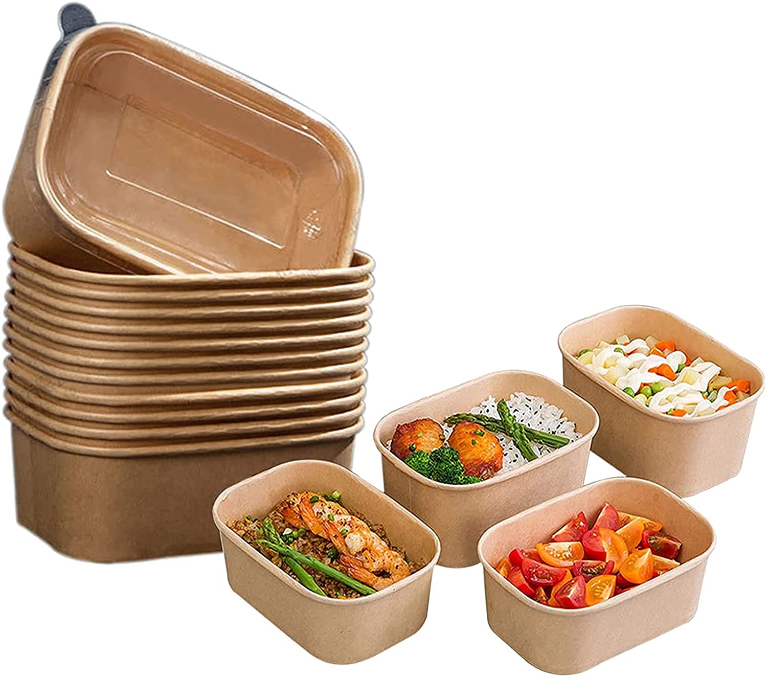 RECTANGLE-KRAFT-BOWL.jpg Rectangle kraft boxes - with food